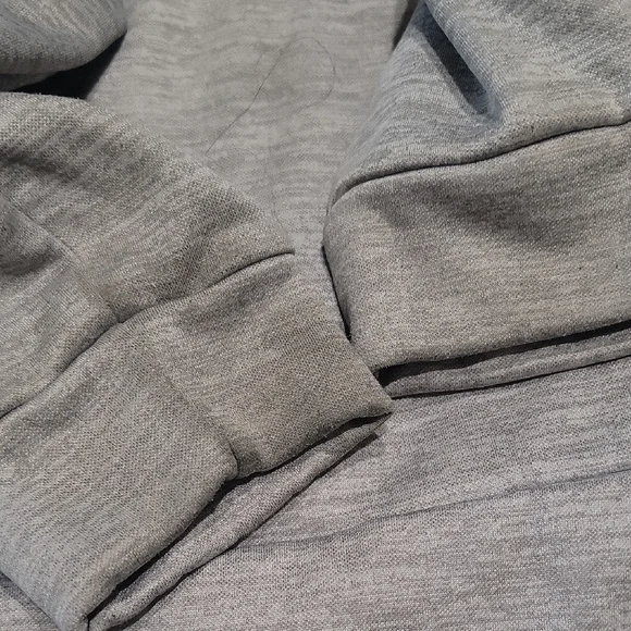Adidas Youth Two-Tone Blue and Gray Hoodie - Picture 4 of 4